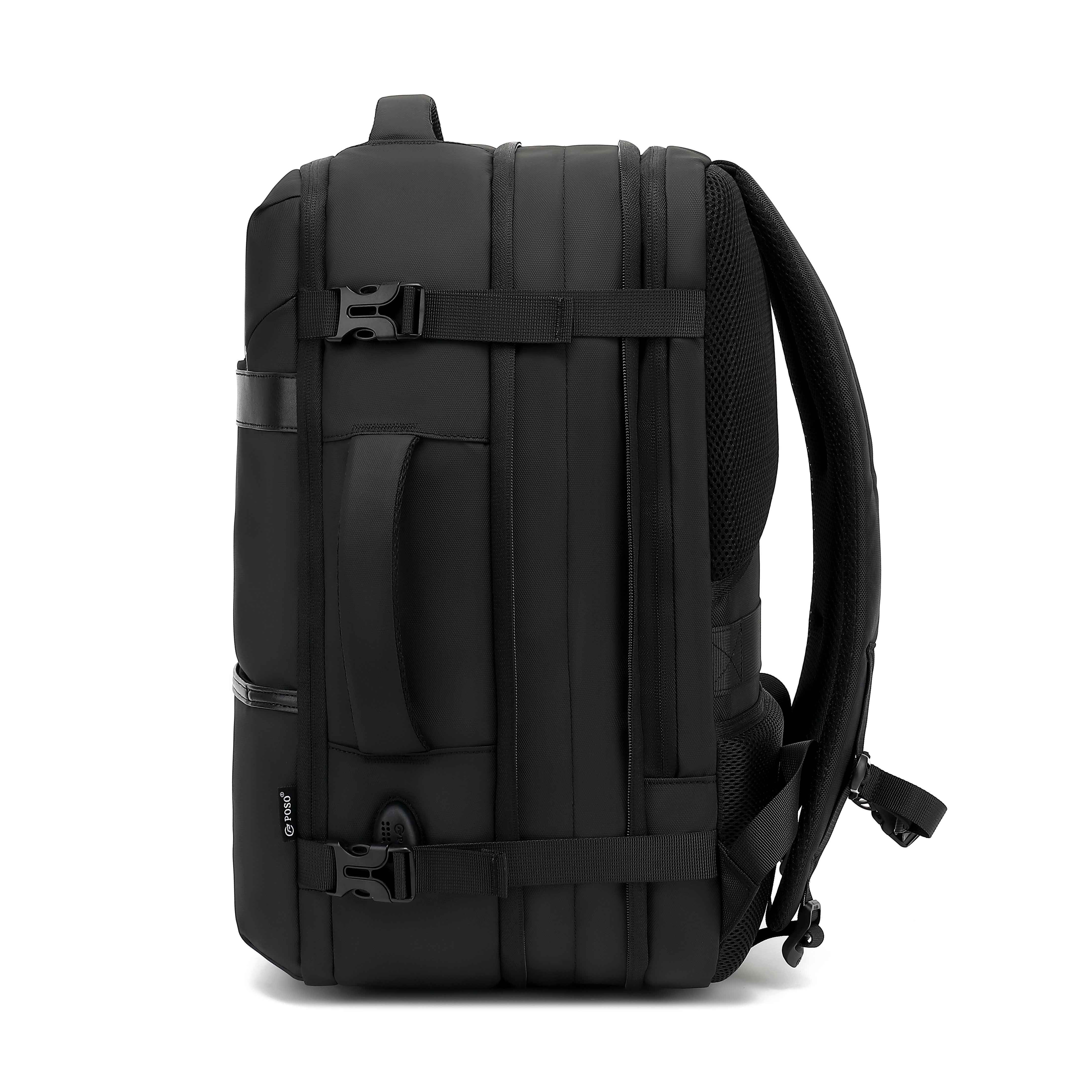 Poso PS-669 Travel Backpack – Waterproof Laptop & Business Bag for Men & Women - CoolBELL