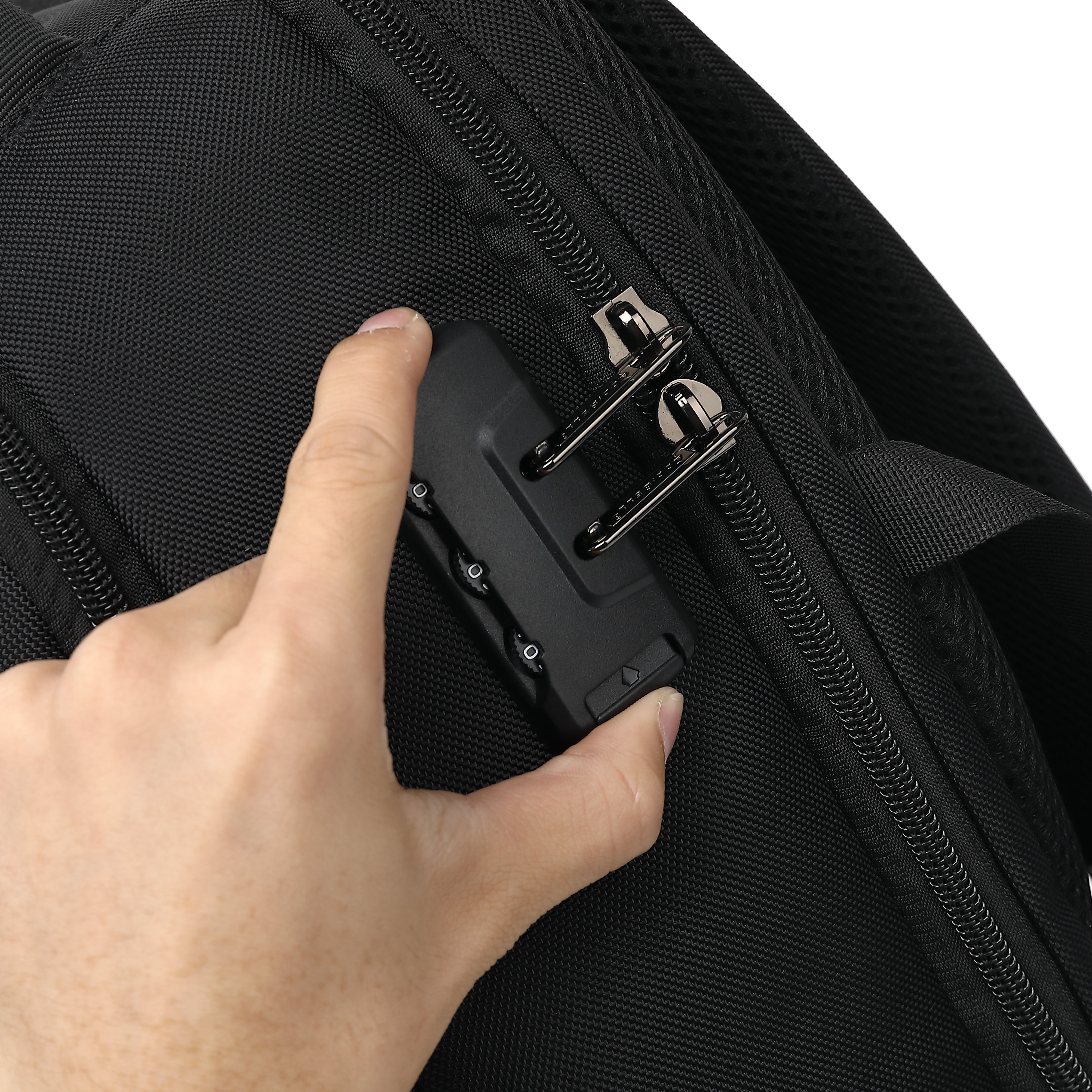 CoolBell CB-8297 Laptop Backpack - Water-Resistant Design for 15.6” Laptops with USB Port