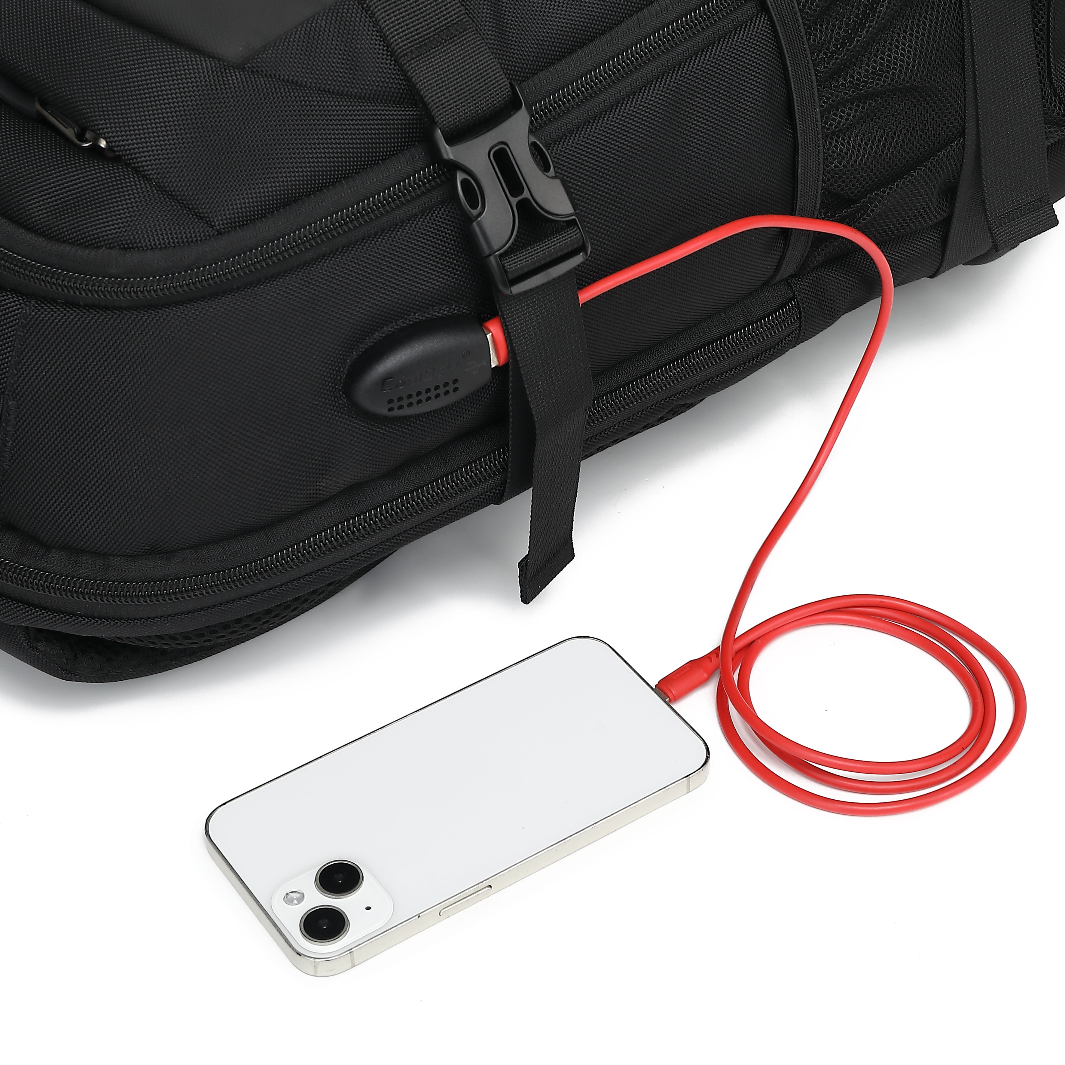 CoolBell CB-8297 Laptop Backpack - Water-Resistant Design for 15.6” Laptops with USB Port