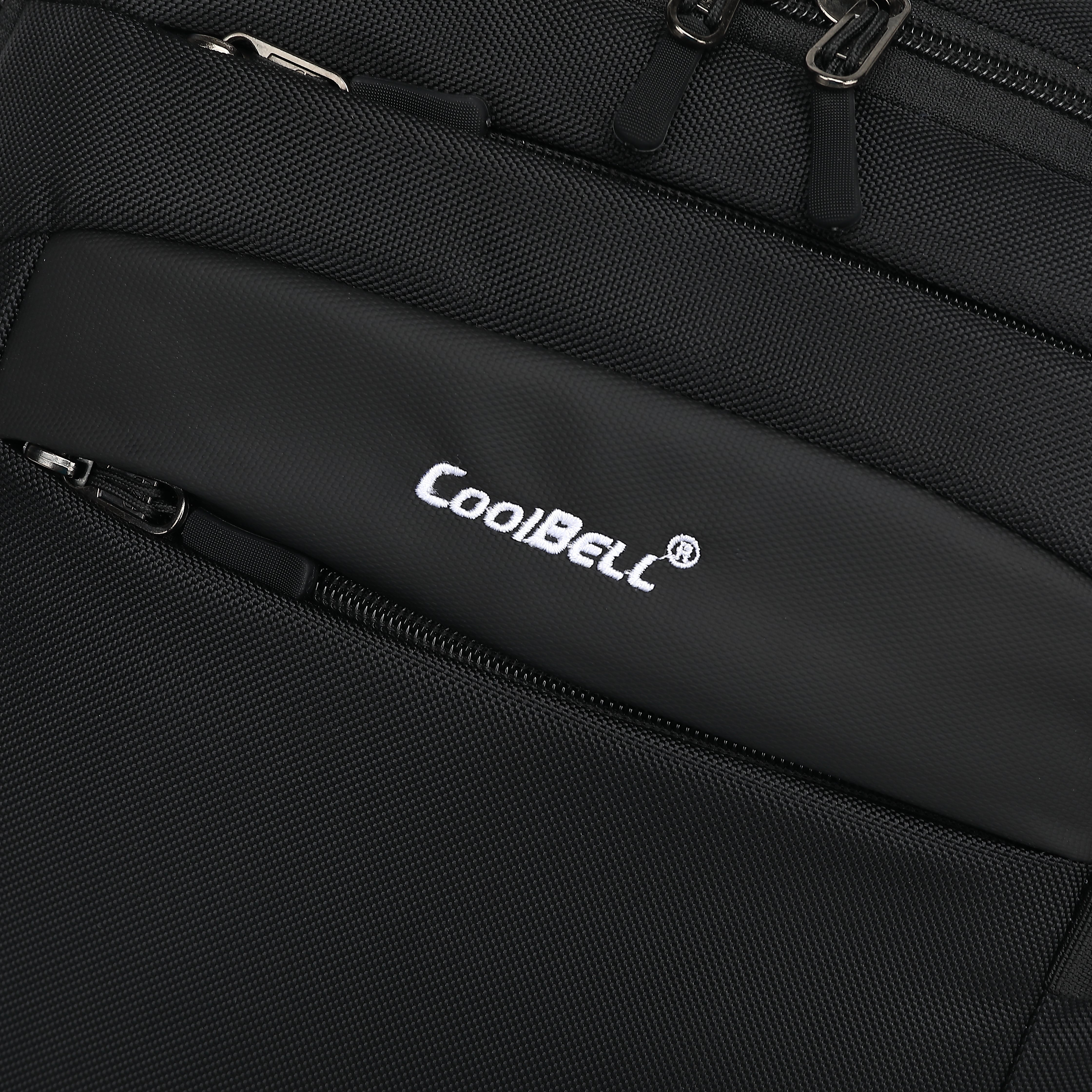 CoolBell CB-8297 Laptop Backpack - Water-Resistant Design for 15.6” Laptops with USB Port