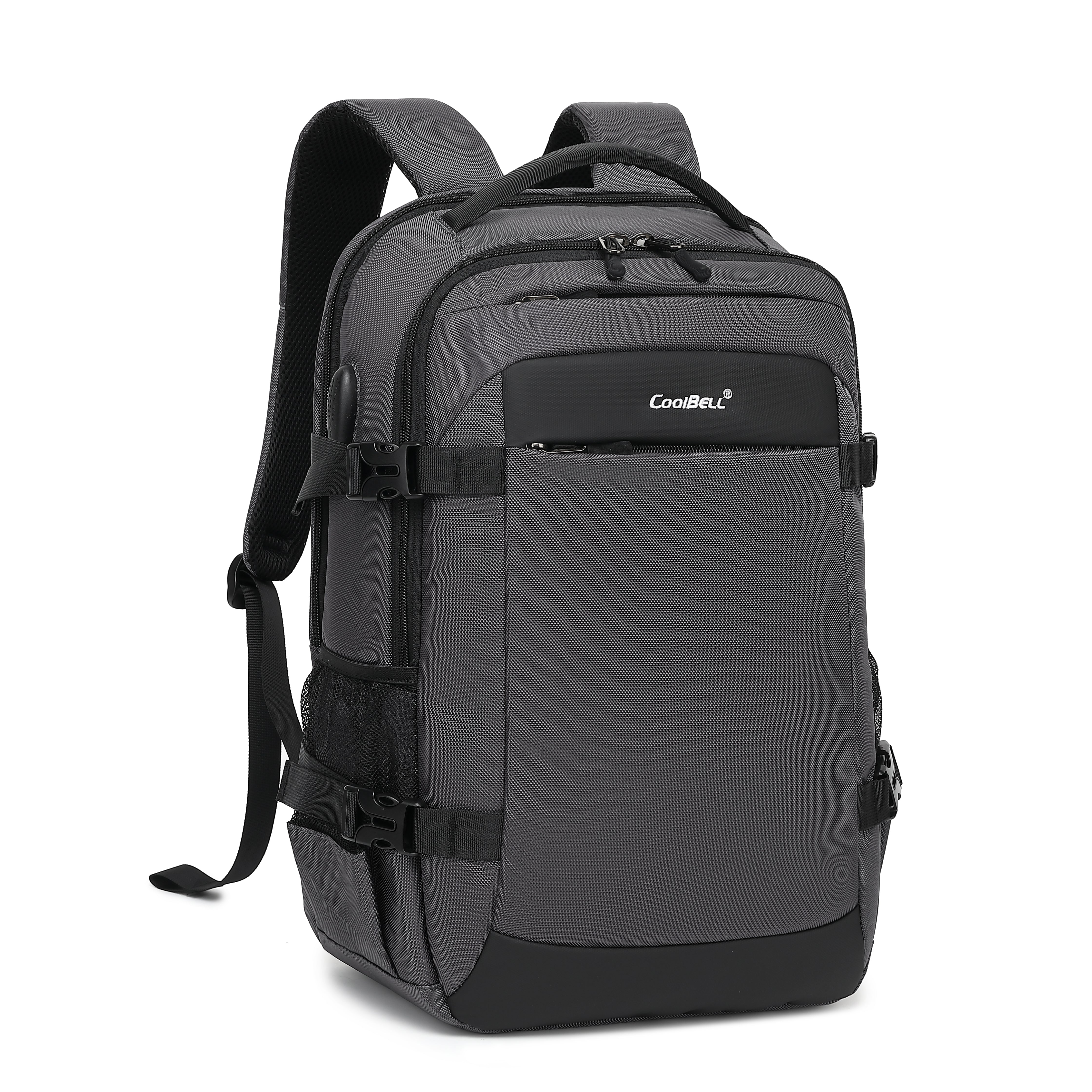 CoolBell CB-8297 Laptop Backpack - Water-Resistant Design for 15.6” Laptops with USB Port