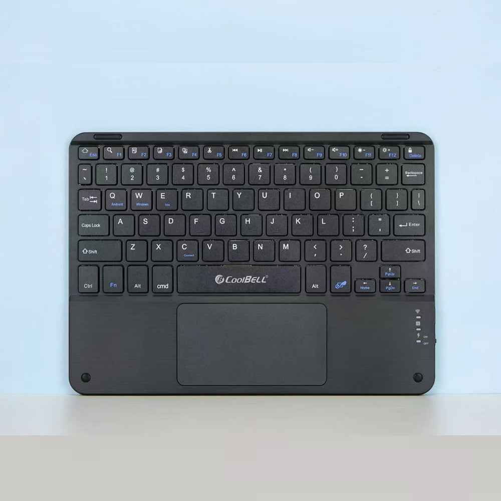 CoolBell Smart Board BT-KB02 – Bluetooth Wireless Keyboard with Touchpad for Tablets & Laptops - CoolBELL