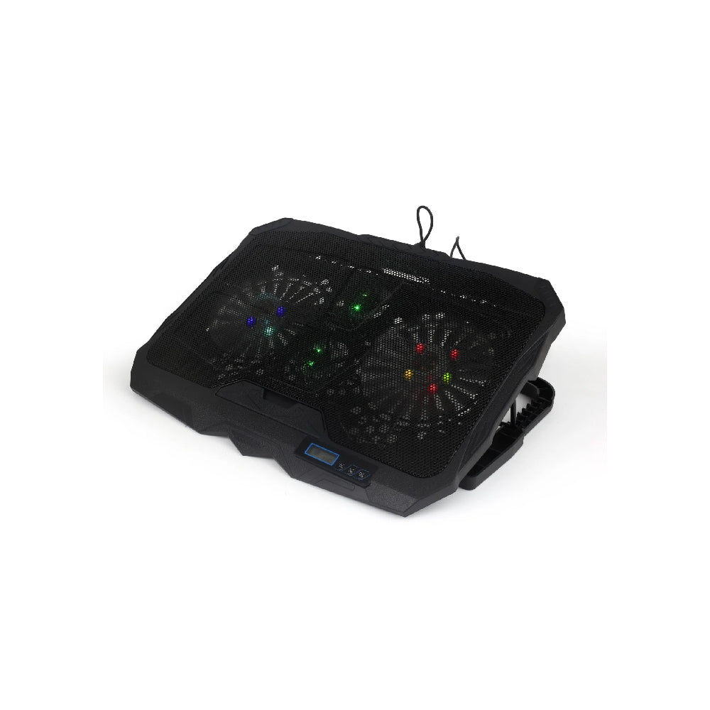 Coolbell CB-18 Cooling Pad with Display for 14-17 Inch Laptops and Gaming Notebooks