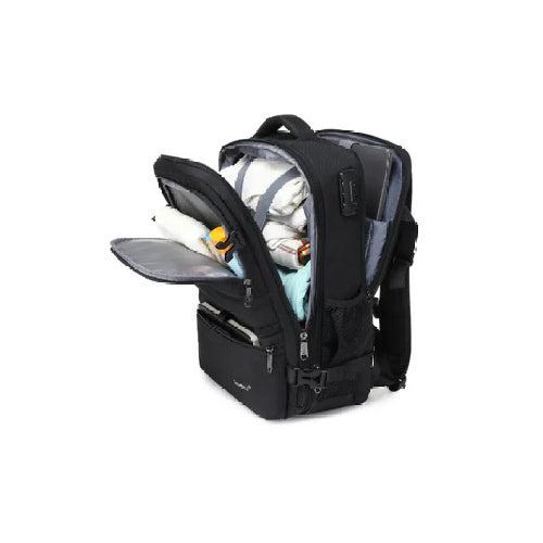 CoolBell CB-8299 Expandable Travel Backpack for 15.6″ Laptops - Water-Resistant Design