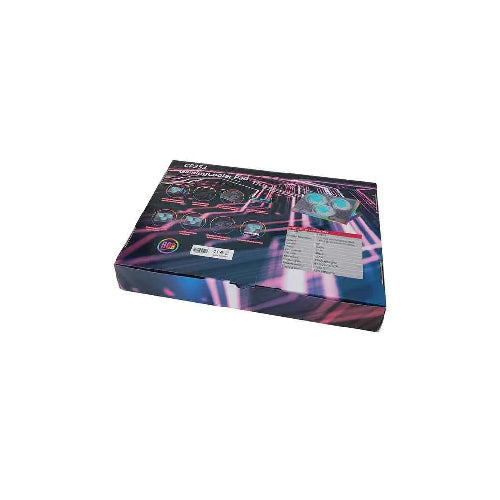 CP253 RGB Laptop Cooling Pad with 3 Fans & Adjustable Height