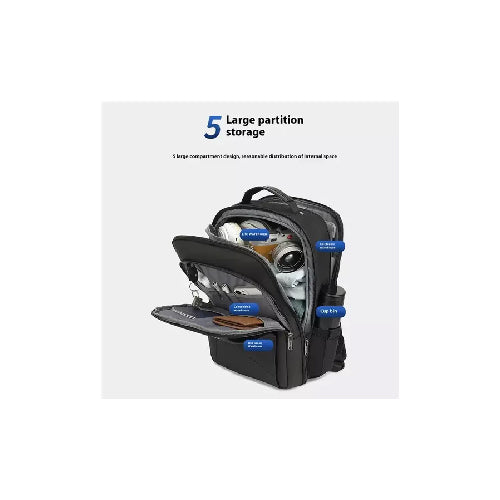 CoolBell 8255 Laptop Backpack – Water-Resistant Travel & Office Bag (Fits 15.6-inch Laptop)