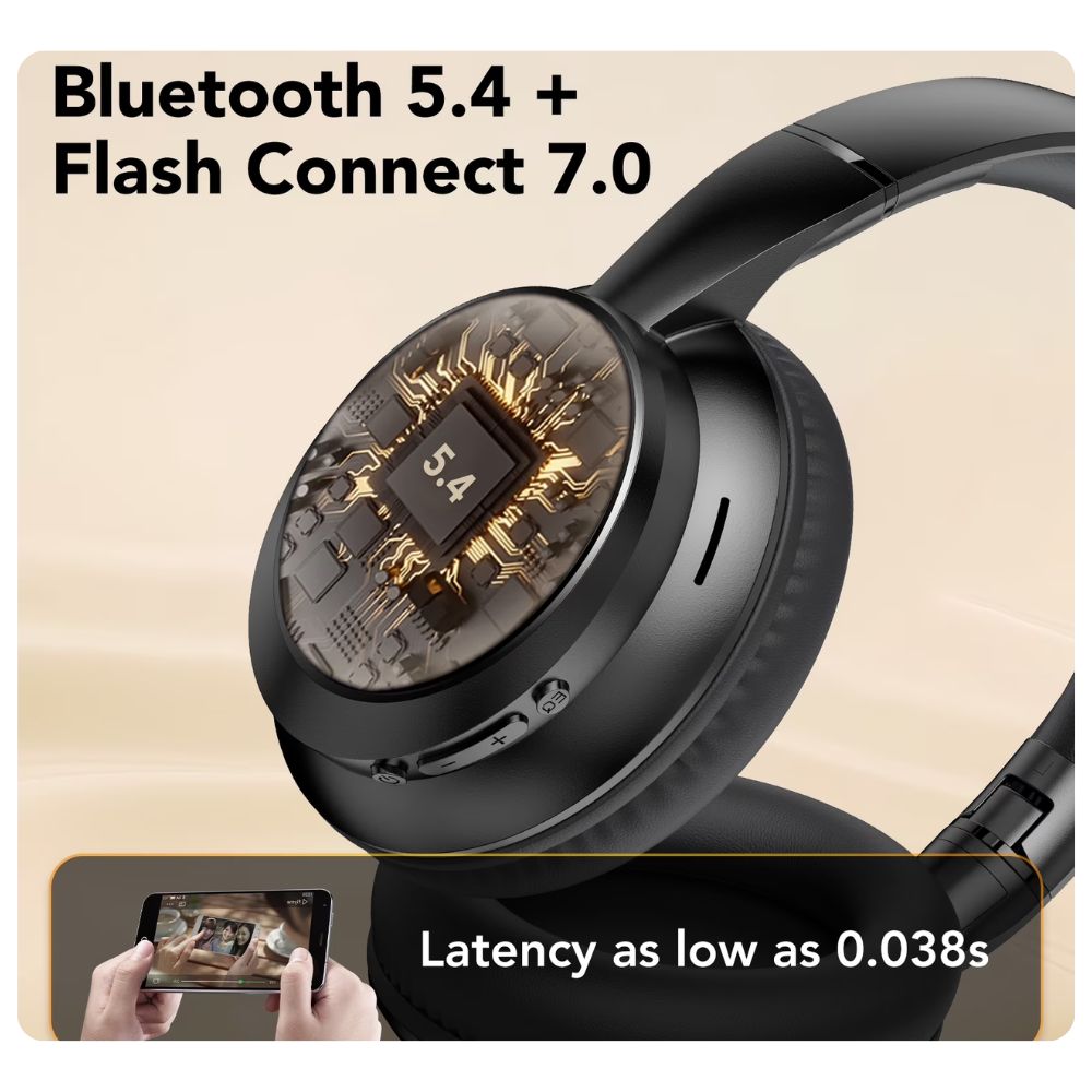 CoolBell Sound Core WH-100 Wireless Headset Bluetooth 5.4