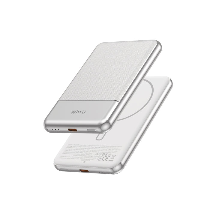 WiWU Silver Seraph Alloy Unibody Power Bank Wi-P088
