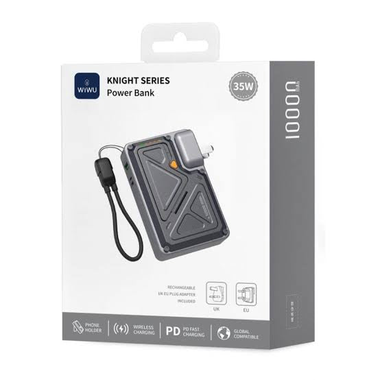 WiWU P057 Knight Power Bank 5,000mAh, Black