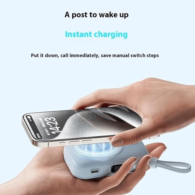 WIWU Wi-P041 Snail Magnetic Power Bank 10,000 mAh