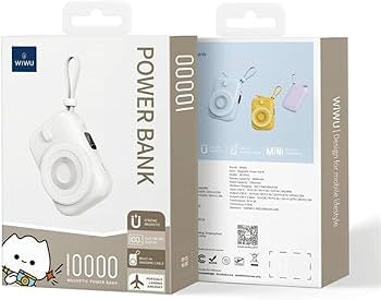 WIWU Wi-P041 Snail Magnetic Power Bank 10,000 mAh