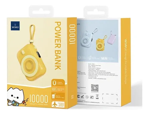 WIWU Wi-P041 Snail Magnetic Power Bank 10,000 mAh