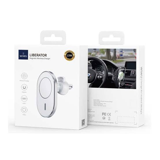 Wiwu CH306 Liberator Magnetic 15W Wireless Charging Car Mount