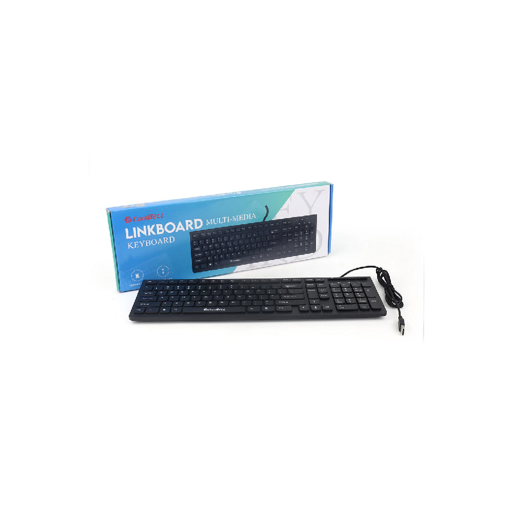 Coolbell Linkboard Keyboard for Enhanced Productivity and Multi-Media Control