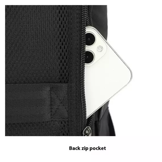 CoolBell 8288 Laptop Backpack – Slim, Waterproof Travel & Work Bag with USB Port (15.6-17 inch) - CoolBELL