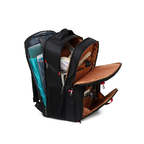 POSO PS-501 Slim Water-Resistant Laptop Backpack for 17.3" Laptops - Ideal Laptop Backpack Slim Water-Resistant Design