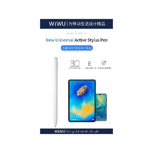 WiWU Pencil Max –  Rechargeable Stylus Pen for Touch Devices