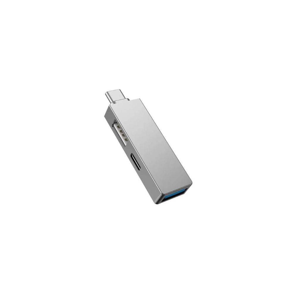 WIWU T02 Pro Type-C Hub – Premium 3-in-1 Adapter for MacBook & iPad