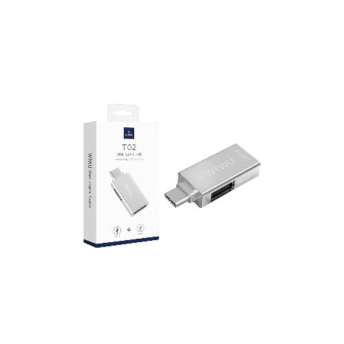 WiWU T02 Type-C to Dual USB Adapter - High-Speed OTG Converter for Laptops & Smartphones