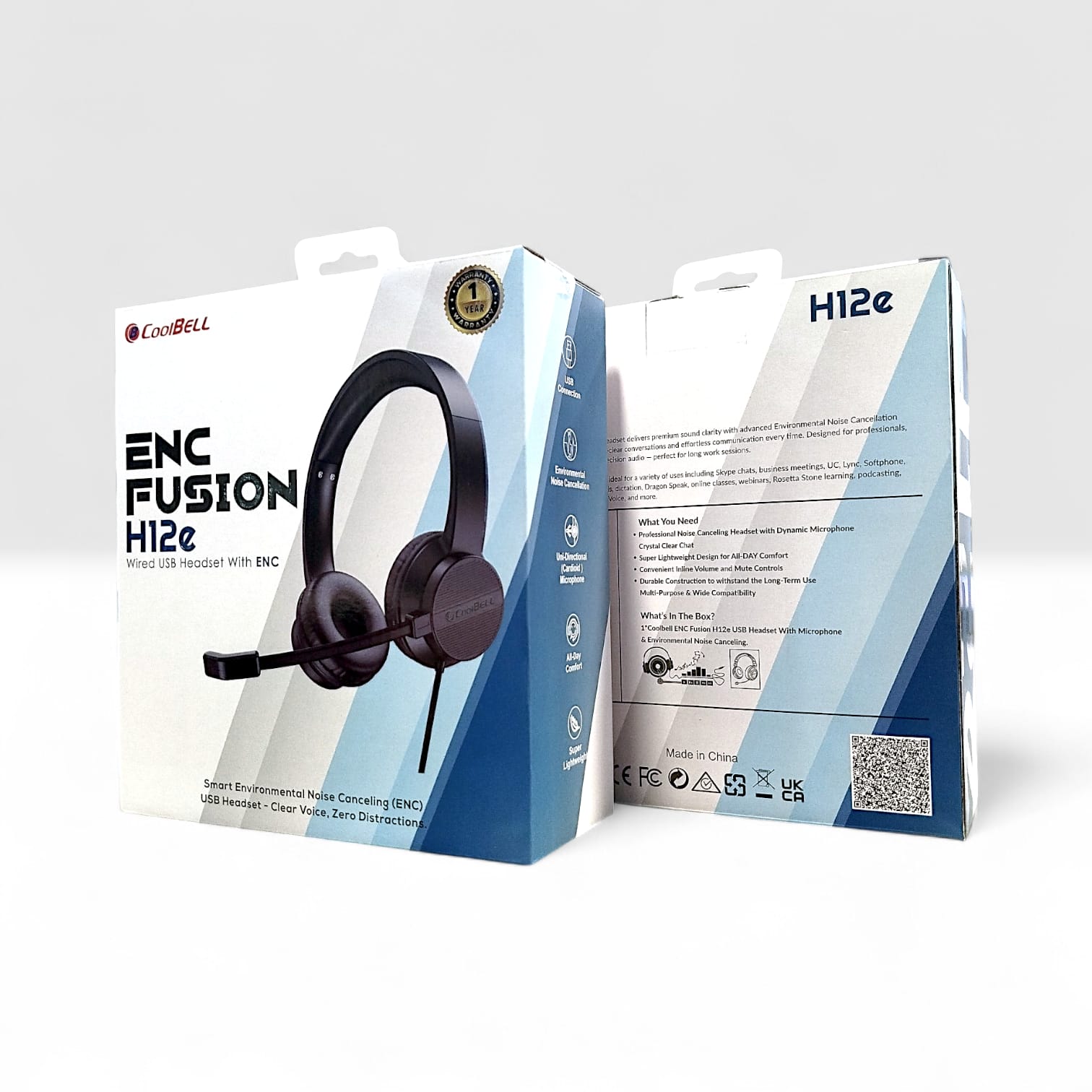 ENC Fusion H12e USB Headset