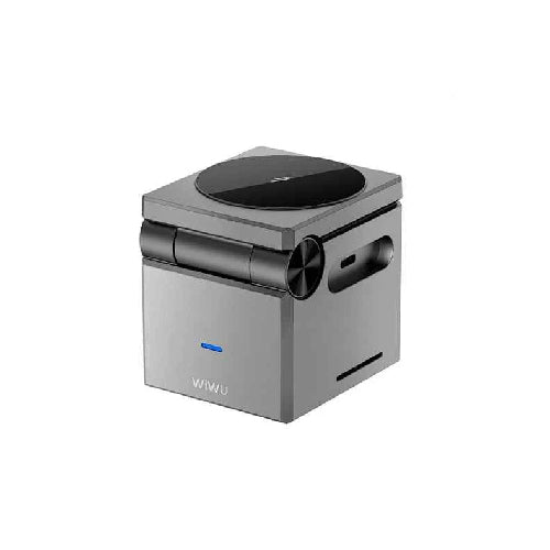 WiWU Wi-W030 3-in-1 Wireless Charger | Fast Charging Dock for iPhone, AirPods & iWatch