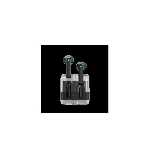 WiWU T21 Crystal Wireless Stereo - Transparent Bluetooth Earbuds