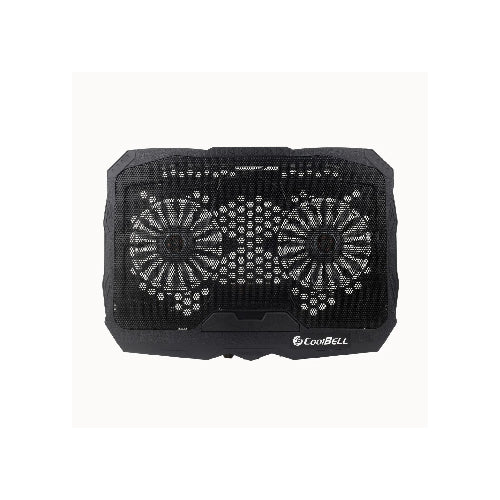 CoolBell CB-2X Laptop Cooling Pad – Dual Fan Adjustable Stand for Gaming Notebooks