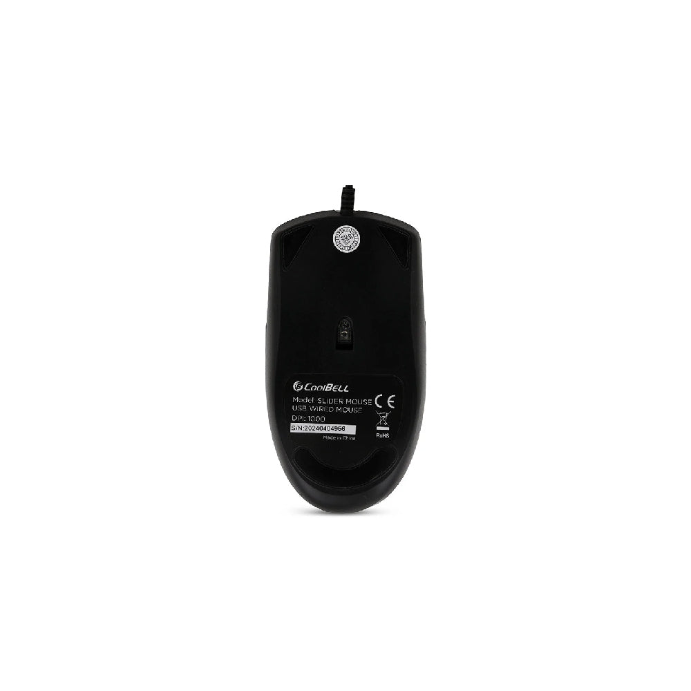 Coolbell Slider USB Mouse for Precision and Comfort